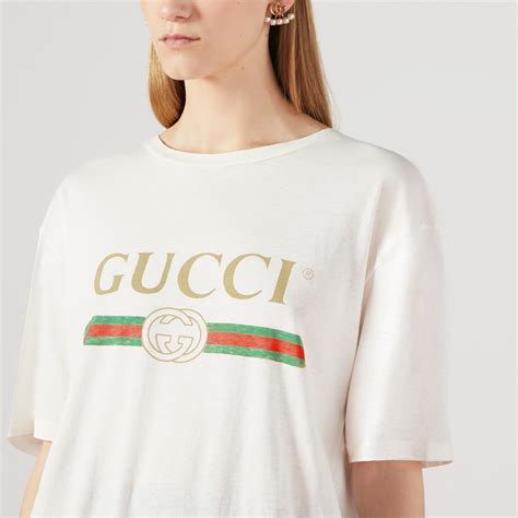 gucci graphic tee womens|farfetch Gucci t shirts.